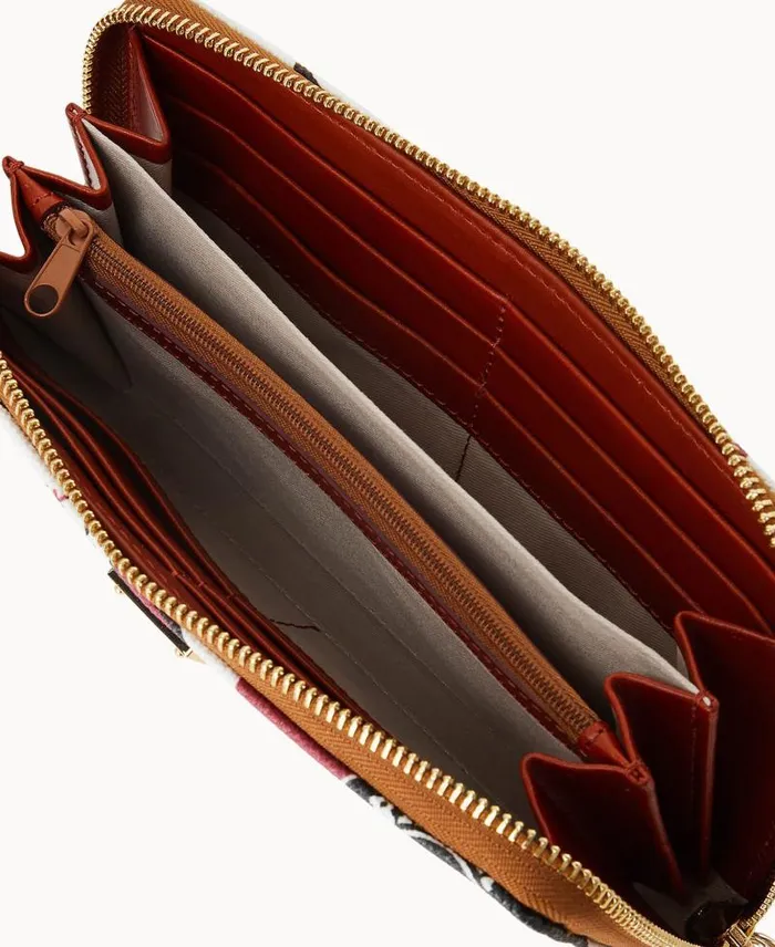 WomenMen Wallets Dooney and Bourke NFL AZ Cardinals Large Zip Around Wristlet Cardinals WomenMen Wallets Dooney and Bourke NFL AZ Cardinals Large Zip Around Wristlet Cardinals
