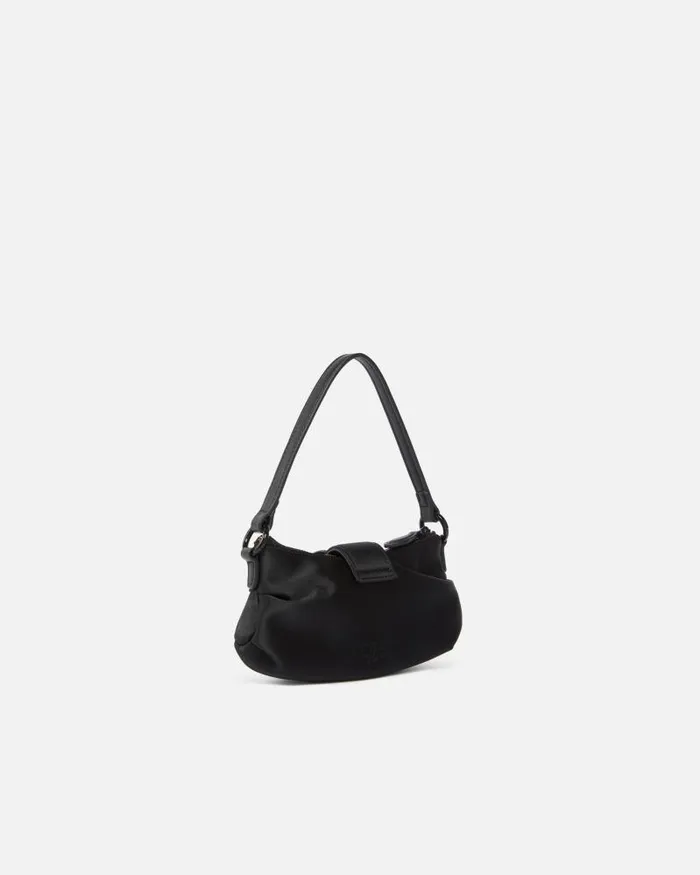 Women Mini Bags Pinko Duchesse Clutch With Heartshaped Buckle Limo Black Block Colour Women Mini Bags Pinko Duchesse Clutch With Heartshaped Buckle Limo Black Block Colour