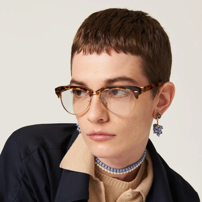 Women Necklaces Miu Miu Metal And Synthetic Pearl Choker Navy Women Necklaces Miu Miu Metal And Synthetic Pearl Choker Navy
