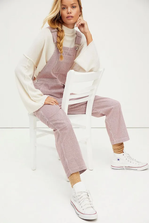 Women Overalls Free People Christina Overalls Cowhide