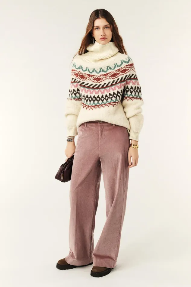 Women Pants and Jeans Baandsh WideLeg Velvet Pants Nali Green