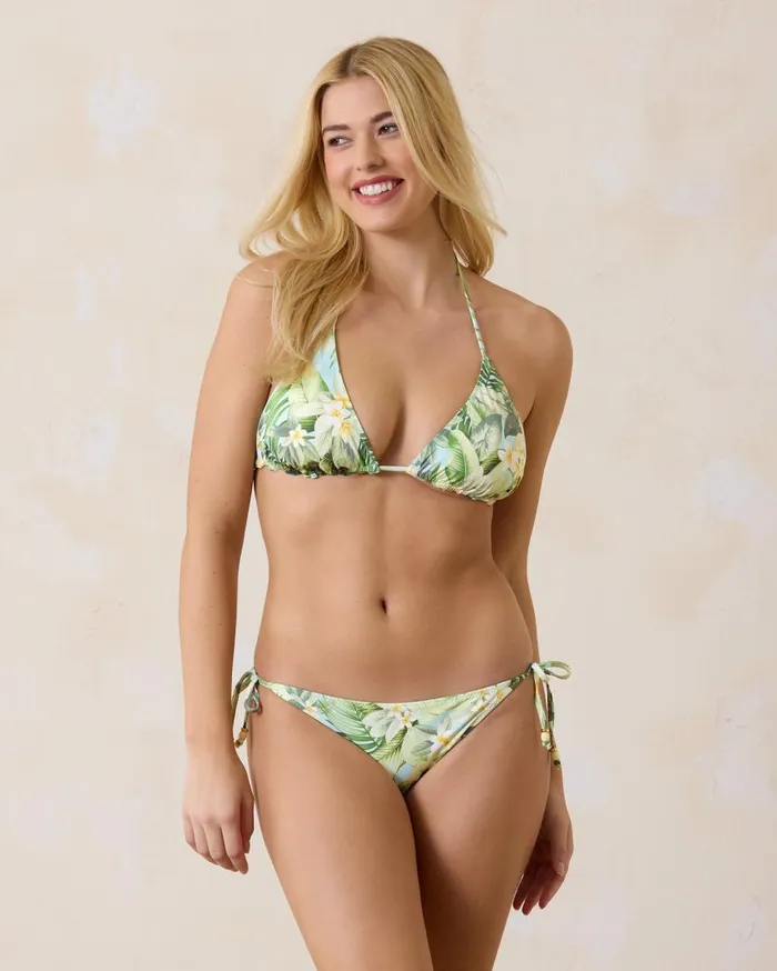 Women Paradise Fronds Reversible Triangle Bikini Top Light Swimming Pool Rev Tommy Bahama Bikini Tops Women Paradise Fronds Reversible Triangle Bikini Top Light Swimming Pool Rev Tommy Bahama Bikini Tops