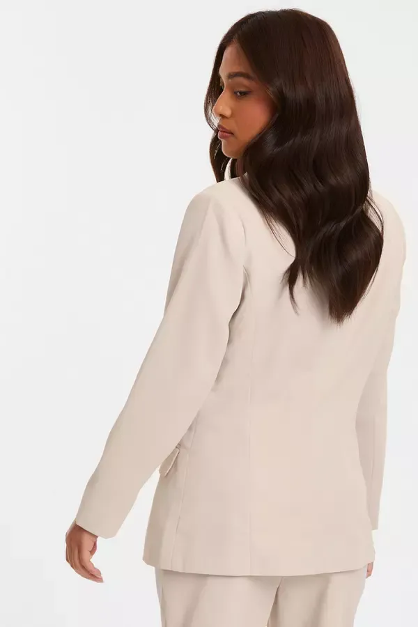 Women Petite Stone Tailored Blazer Quiz Clothing Blazers