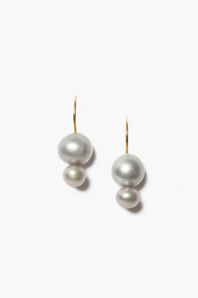 Women Phoebe Drop Earrings Grey Pearl Chan Luu Earrings