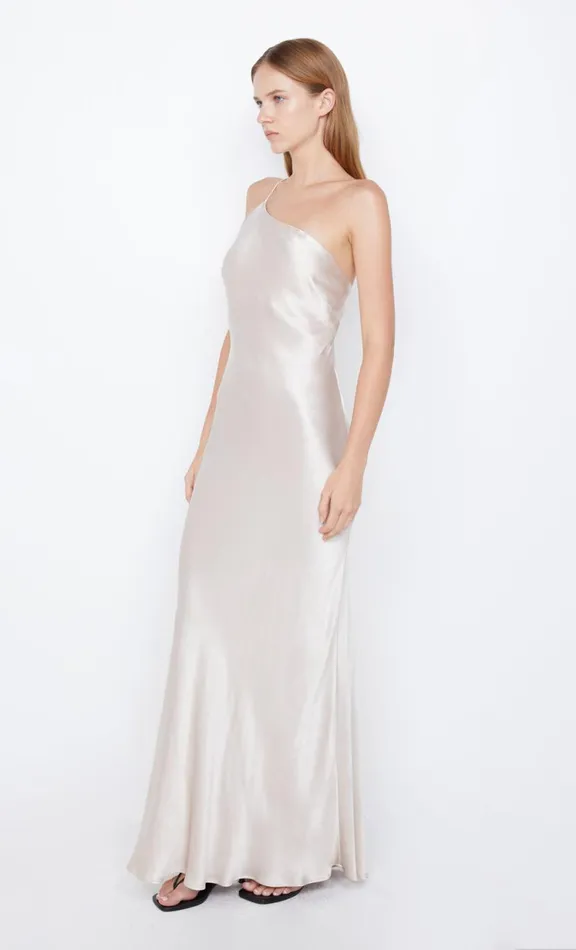 Women Prom Dresses Bec Bridge MARGAUX ASYM DRESS 8211 SAND