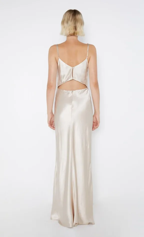 Women Prom Dresses Bec Bridge MARGAUX MAXI DRESS 8211 SAND