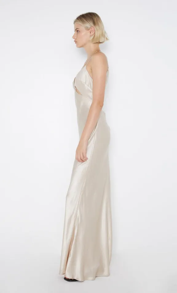 Women Prom Dresses Bec Bridge MARGAUX MAXI DRESS 8211 SAND