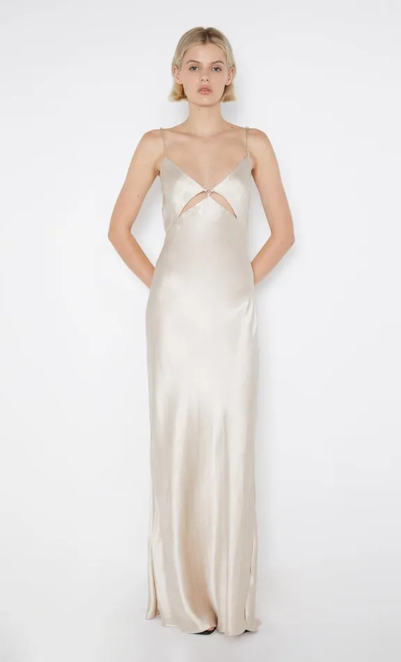 Women Prom Dresses Bec Bridge MARGAUX MAXI DRESS 8211 SAND