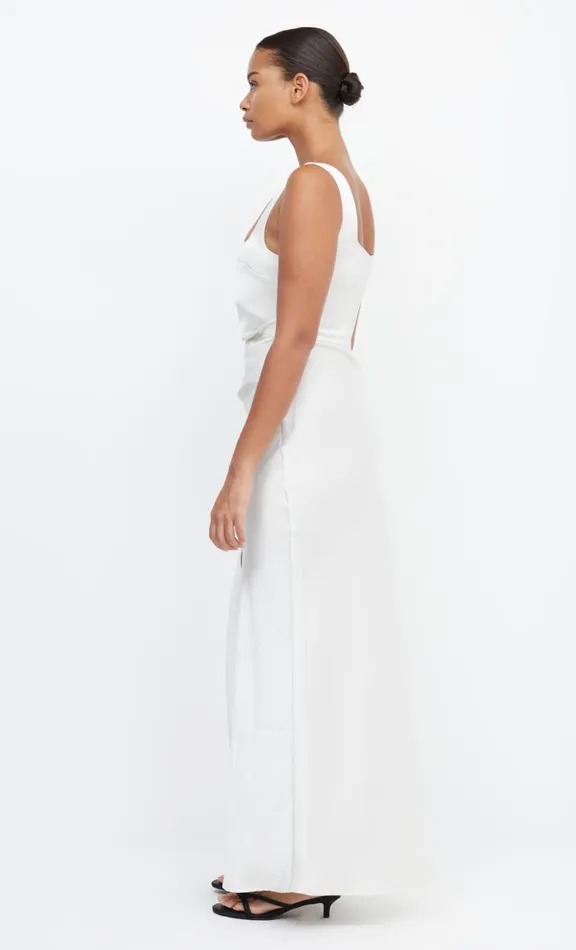Women Prom Dresses Bec Bridge THE DREAMER SQUARE NECK DRESS 8211 IVORY