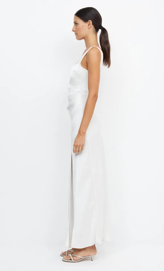 Women Prom Dresses Bec Bridge THE DREAMER SQUARE NECK DRESS 8211 IVORY