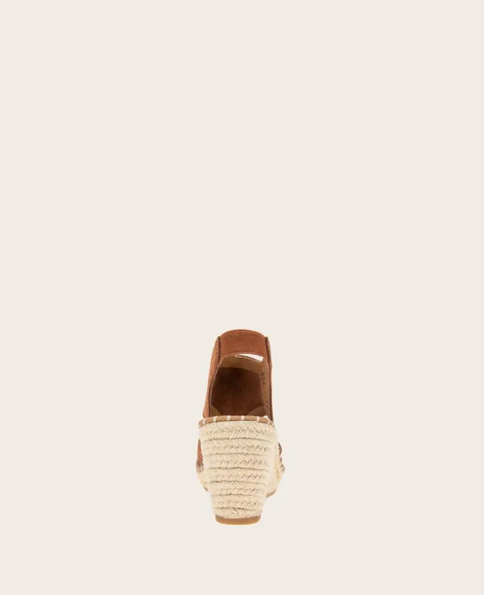 Women Sandals and Wedges Kenneth Cole GENTLE SOULS Cody Suede Espadrille Wedge Luggage Women Sandals and Wedges Kenneth Cole GENTLE SOULS Cody Suede Espadrille Wedge Luggage