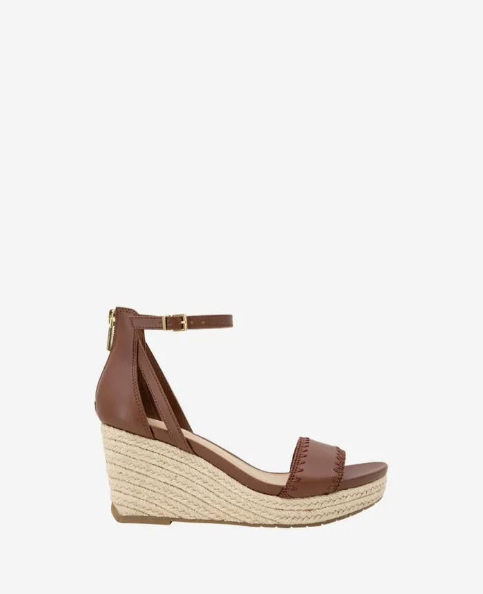 Women Sandals and Wedges Kenneth Cole REACTION 8211 The Colton Espadrille Wedge Sandal Luggage Women Sandals and Wedges Kenneth Cole REACTION 8211 The Colton Espadrille Wedge Sandal Luggage