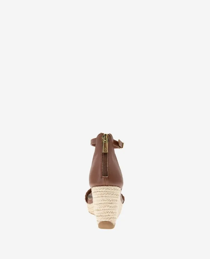 Women Sandals and Wedges Kenneth Cole REACTION 8211 The Colton Espadrille Wedge Sandal Luggage Women Sandals and Wedges Kenneth Cole REACTION 8211 The Colton Espadrille Wedge Sandal Luggage