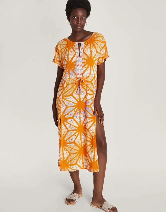 Women Santiago Sun Dress Orange Monsoon Dresses