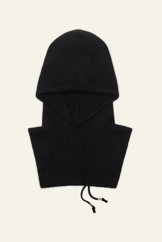 Women Scarves and Beanies Baandsh Knitted Hood Cadetto Brown