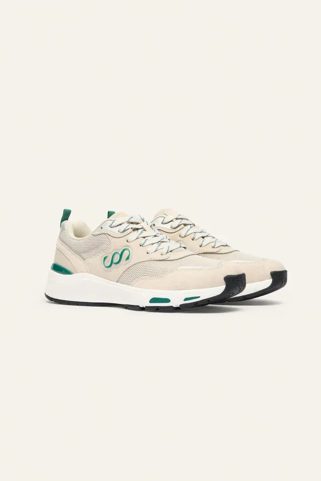Women Shoes Baandsh LaceUp Sneakers Saba Green