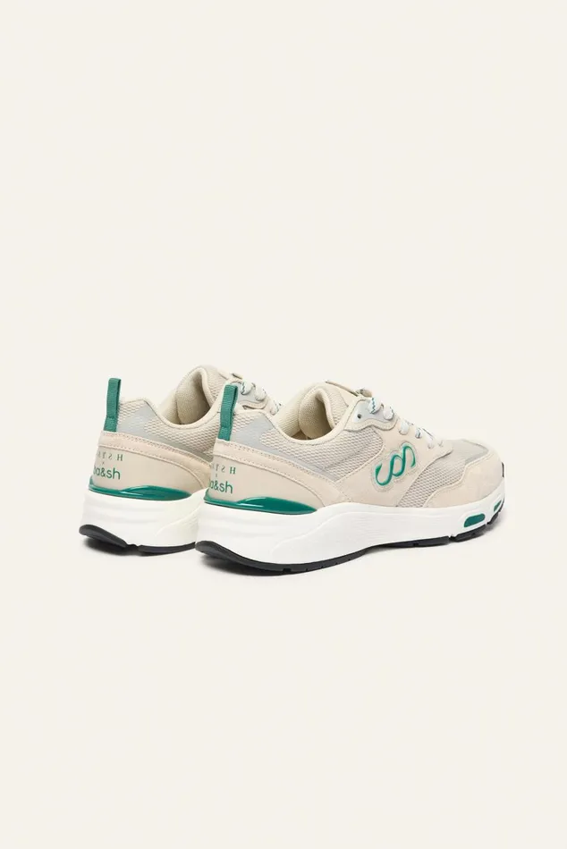 Women Shoes Baandsh LaceUp Sneakers Saba Green