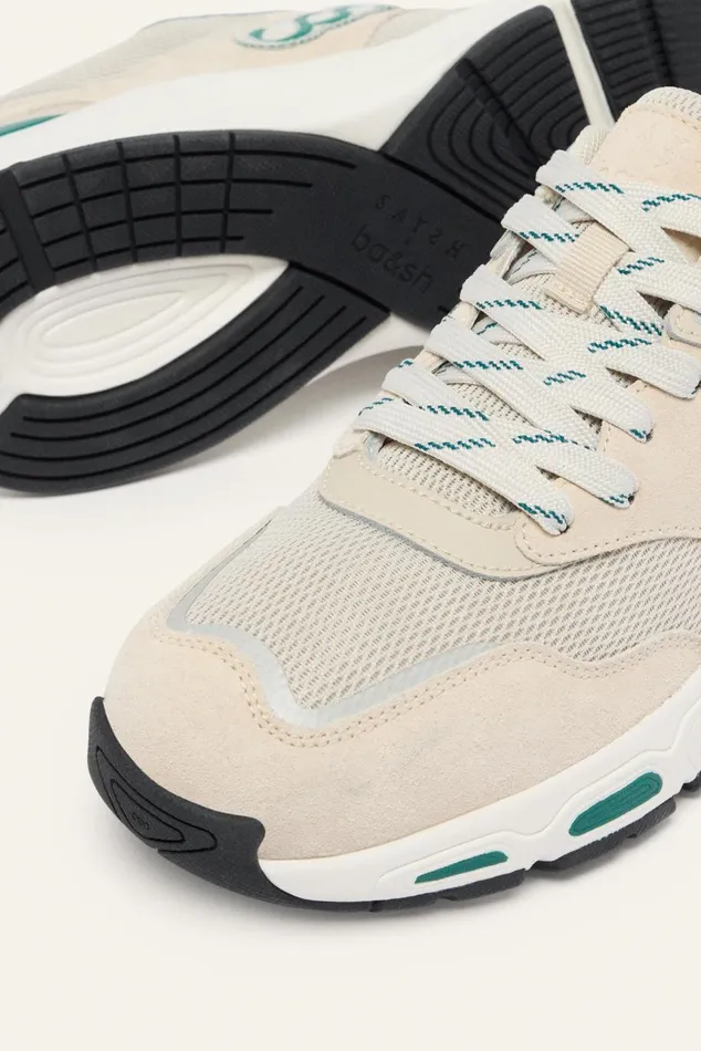 Women Shoes Baandsh LaceUp Sneakers Saba Green