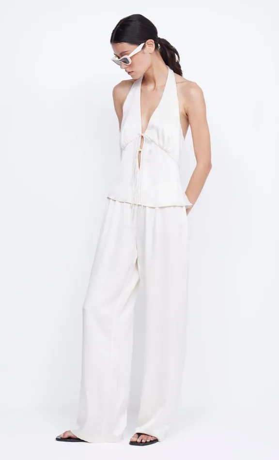 Women Shorts Pants Bec Bridge KAIA PANT 8211 IVORY