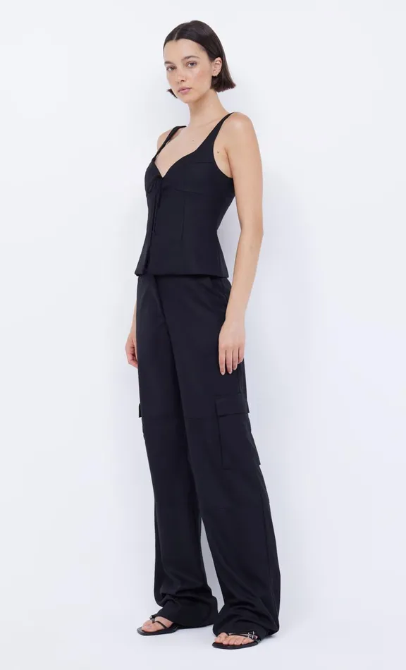 Women Shorts Pants Bec Bridge NEVADA POCKET PANT 8211 BLACK
