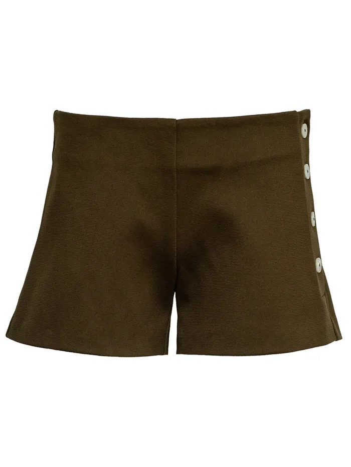 Women Shorts The UNDONE Matin 8211 Sant Elm Short in Khaki