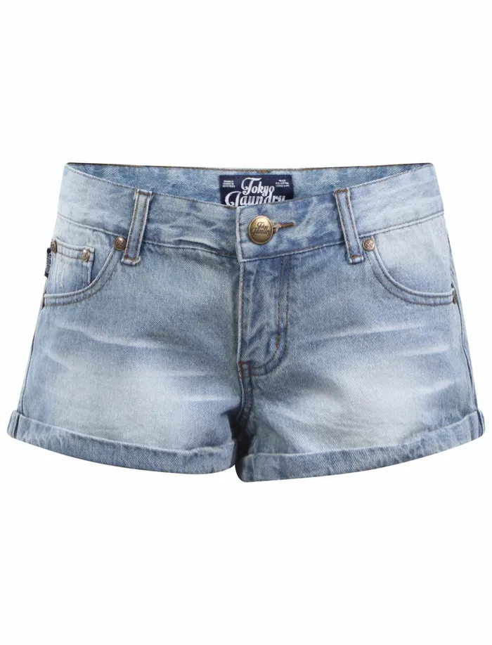 Women Shorts Tokyo Laundry Liberty Denim Shorts Blue