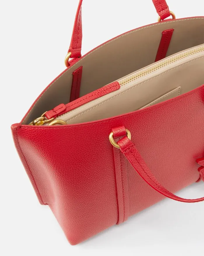 Women Shoulder Bags Pinko Large Tumbled Leather Shopper Bag Redantiquegold Women Shoulder Bags Pinko Large Tumbled Leather Shopper Bag Redantiquegold