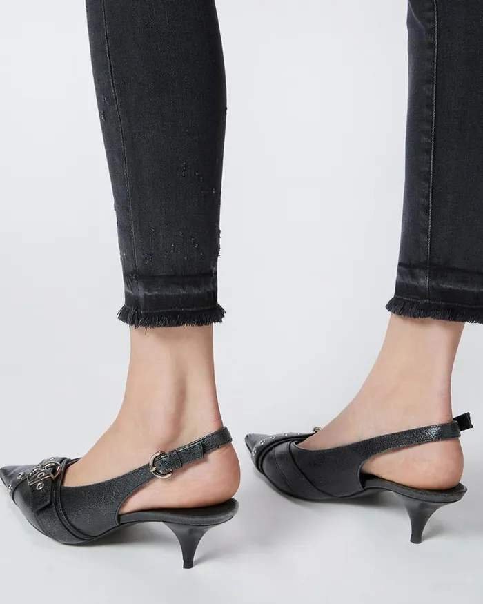 Women Skinny Pinko Skinny Jeans With Black Denim Limo Black Women Skinny Pinko Skinny Jeans With Black Denim Limo Black