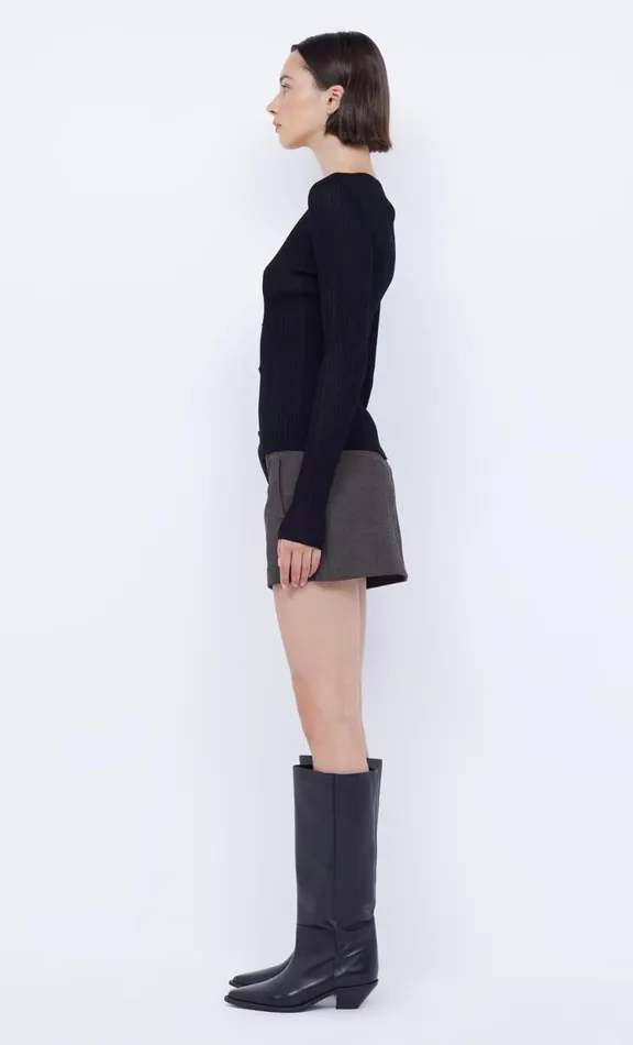 Women Skirts Bec Bridge NOLAN MINI SKIRT 8211 BRONZE