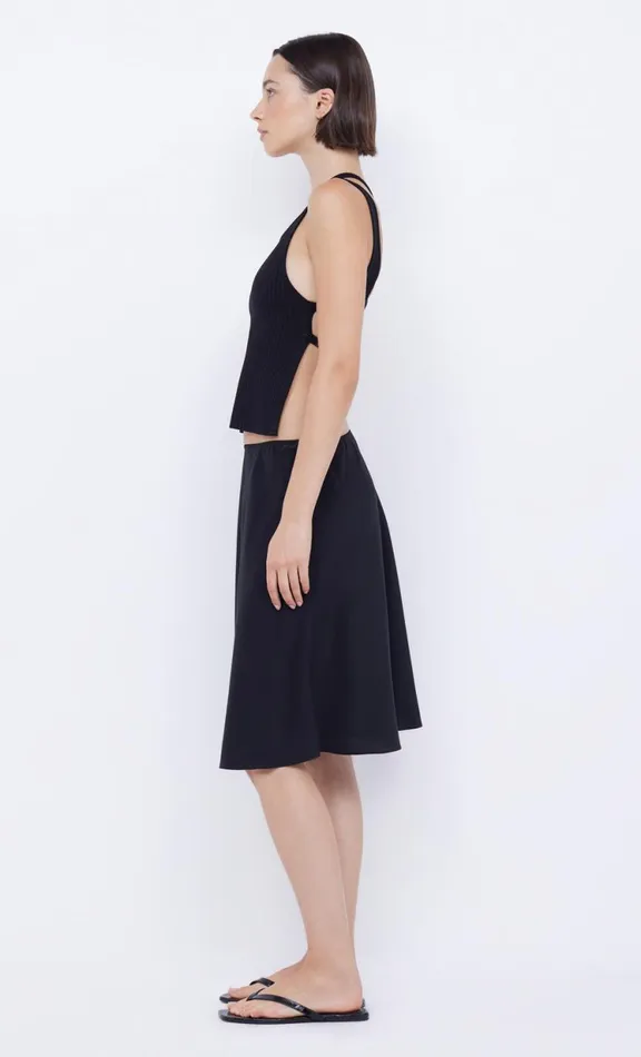 Women Sleeveless Bec Bridge HARI BACKLESS TOP 8211 BLACKBLACK