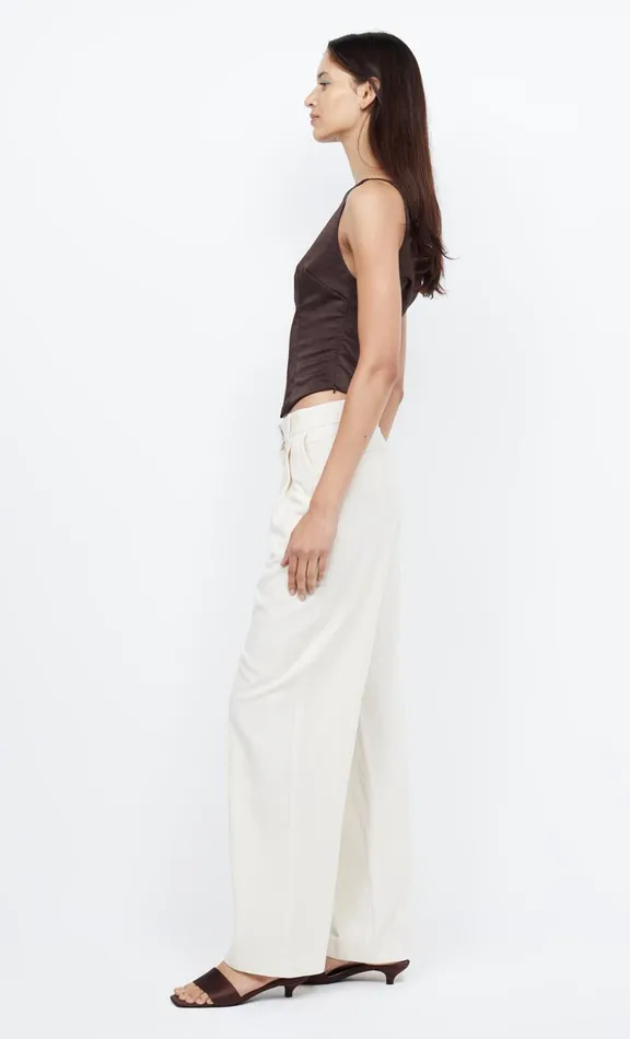 Women Sleeveless Bec Bridge JONES BOATNECK TOP 8211 COCOA