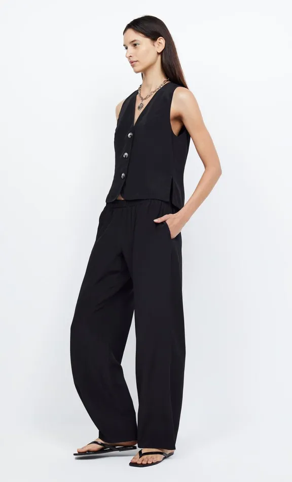 Women Sleeveless Bec Bridge PIPER VEST 8211 BLACK