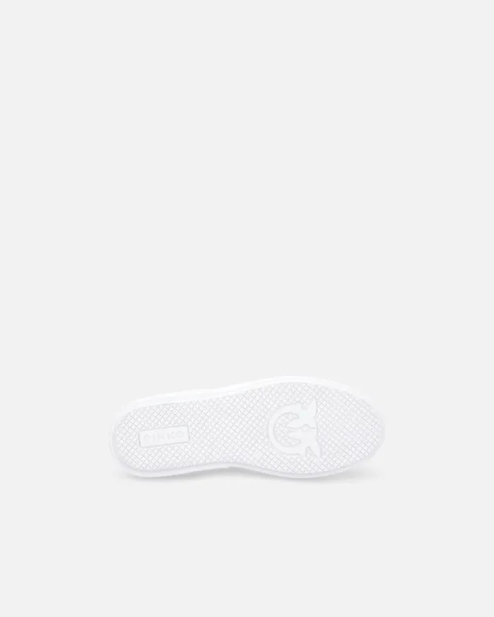 Women Sneakers Pinko Highsoled Flatform Sneakers With Metal Logo Whiteplatinum Women Sneakers Pinko Highsoled Flatform Sneakers With Metal Logo Whiteplatinum