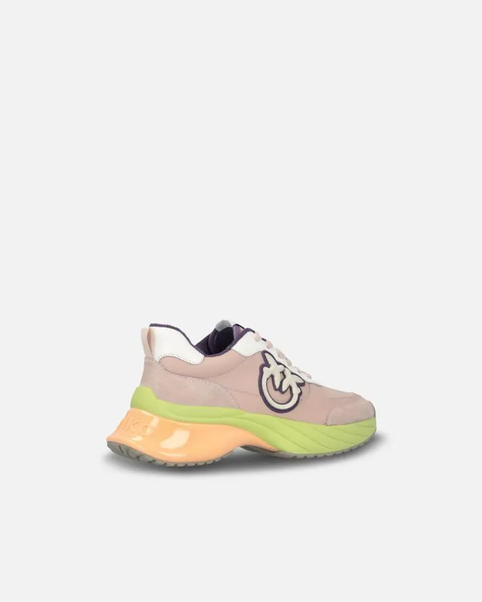 Women Sneakers Pinko Multicoloured ARIEL Sneakers With Suede Details Vexillum Purple Women Sneakers Pinko Multicoloured ARIEL Sneakers With Suede Details Vexillum Purple
