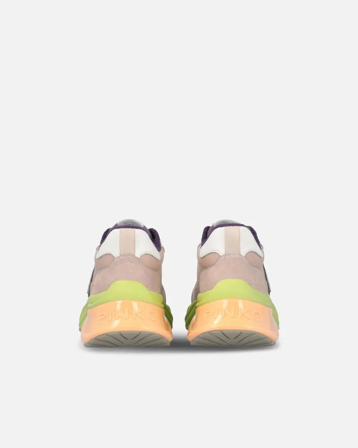 Women Sneakers Pinko Multicoloured ARIEL Sneakers With Suede Details Vexillum Purple Women Sneakers Pinko Multicoloured ARIEL Sneakers With Suede Details Vexillum Purple