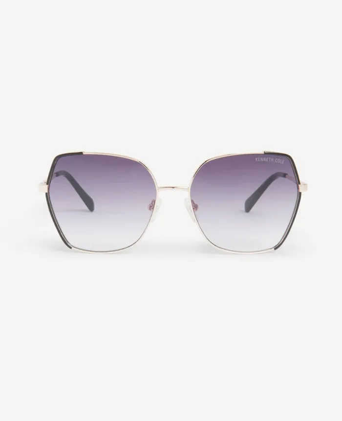 Women Sunglasses Kenneth Cole Metal Geometric Sunglasses Metallic Women Sunglasses Kenneth Cole Metal Geometric Sunglasses Metallic