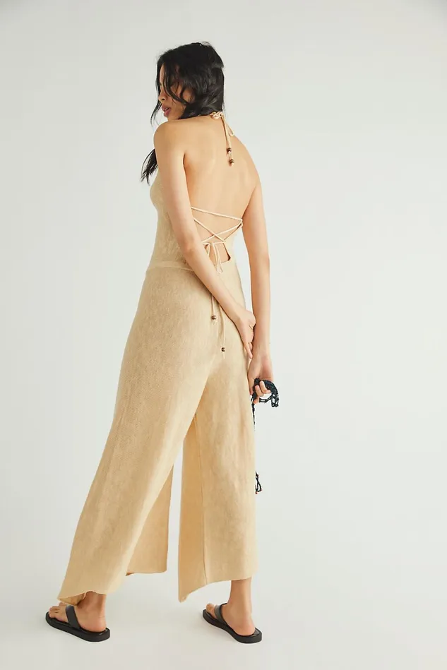 Women Sweater Dresses Free People Everly Sweater OnePiece Marzipan