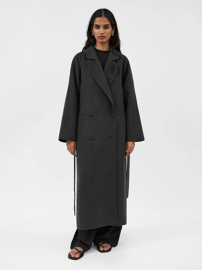 Women The UNDONE AEmery 8211 Evans Coat in Charcoal Melange Jackets