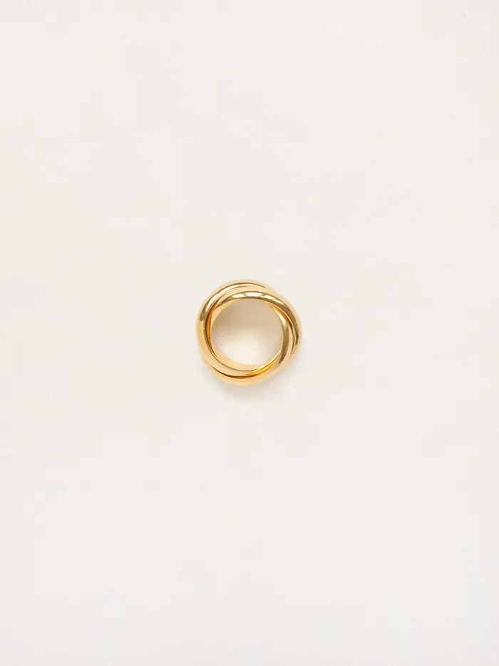 Women The UNDONE LI STUDIO 8211 The Sofie Ring in Gold Rings
