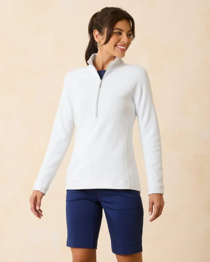 Women Tobago Bay HalfZip Sweatshirt Light Sky Tommy Bahama Sweatshirts Women Tobago Bay HalfZip Sweatshirt Light Sky Tommy Bahama Sweatshirts