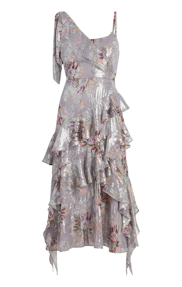 Women Trevor Dress Grey Multi Dresses Cinq Sept