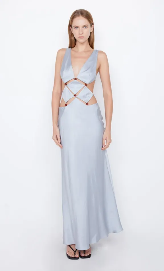 Women Wedding Guest Bec Bridge AGATHE DIAMOND DRESS 8211 DOVE BLUE