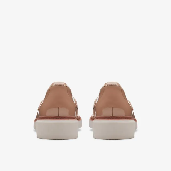 Women Westlynn Bella Warm Beige Clarks Loafers and Oxfords