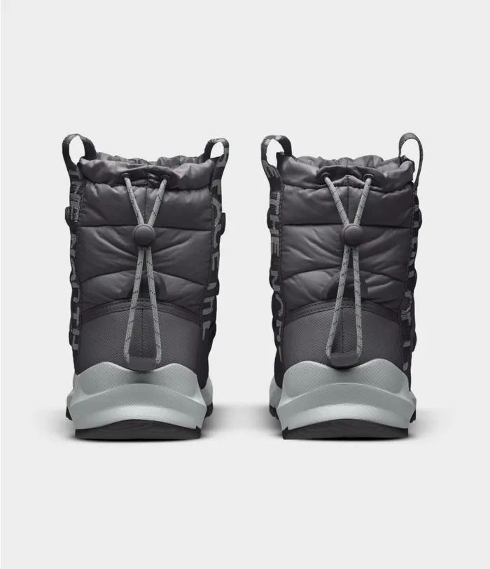 Womens Boots The North Face ThermoBall Lace Up Vanadis Greytin Grey