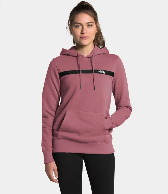 Womens Hoodies and Sweatshirts The North Face Edge To Edge Pullover Hoodie Mesa Rose