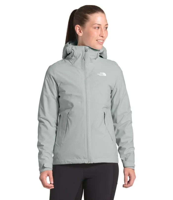 Womens Insulated and Down Jackets The North Face Carto Triclimate Jacket Light Tin Grey Womens Insulated and Down Jackets The North Face Carto Triclimate Jacket Light Tin Grey