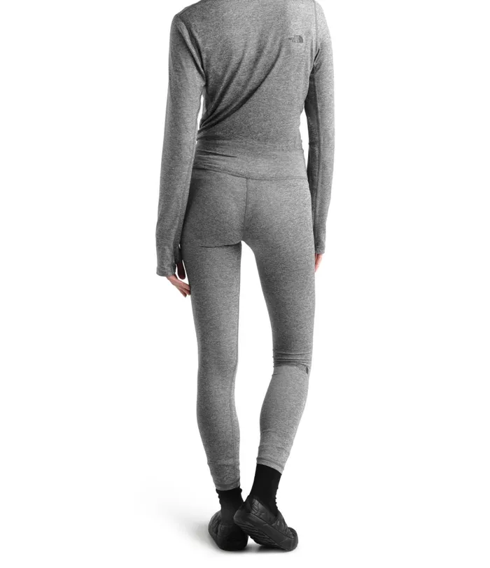 Womens Leggings The North Face Warm Poly Tights Tnf Medium Grey Heather