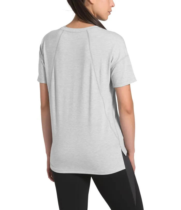 Womens TShirts The North Face Workout ShortSleeve Tnf Light Grey Heather