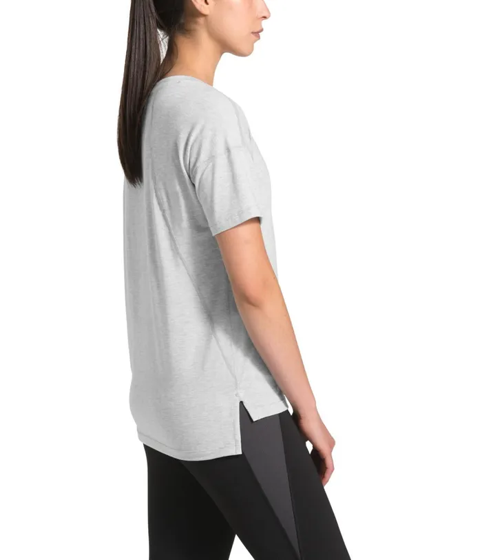 Womens TShirts The North Face Workout ShortSleeve Tnf Light Grey Heather