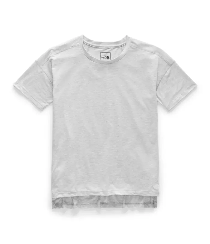 Womens TShirts The North Face Workout ShortSleeve Tnf Light Grey Heather